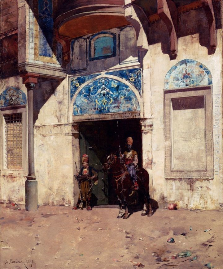 Alberto Pasini The Palace Guard